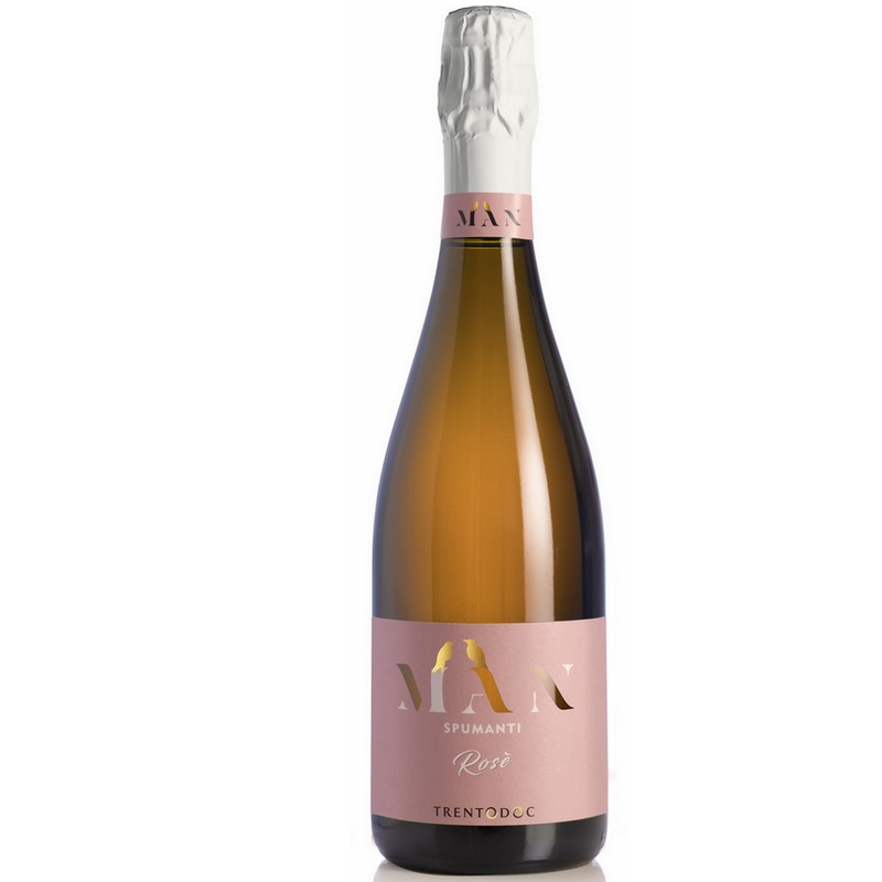Spumante Rosè Trento DOC Millesimato 2019 - Spumanti Man