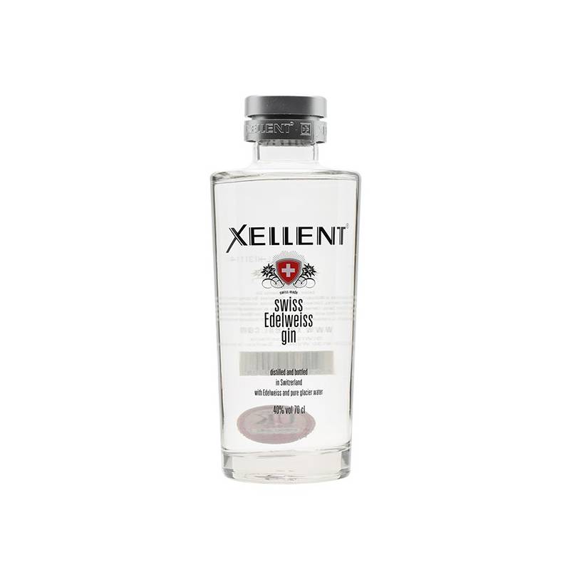 Xellent Swiss Edelweiss Gin - Diwisa Distillerie Willisau SA 70 cl