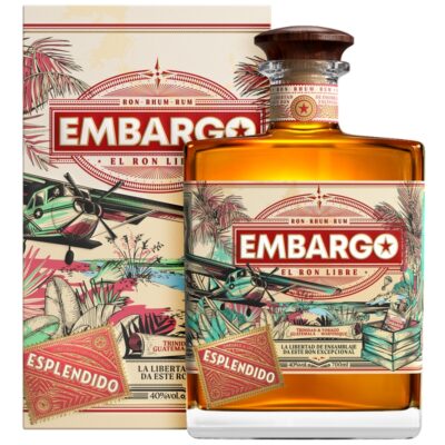Rum Embargo Esplendido Anejo - 70 cl